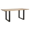 Tavolo Da Pranzo Edge Allungabile cm 180x90x77-lunghezza Totale 280 (legno Di Mango)