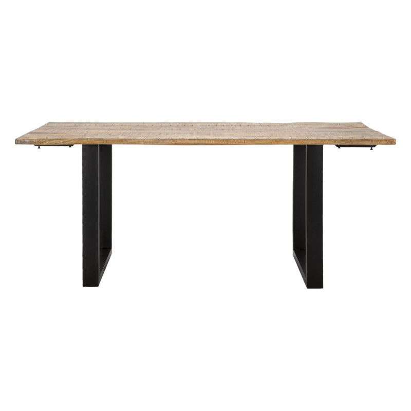 Tavolo Da Pranzo Edge Allungabile cm 180x90x77-lunghezza Totale 280 (legno Di Mango)