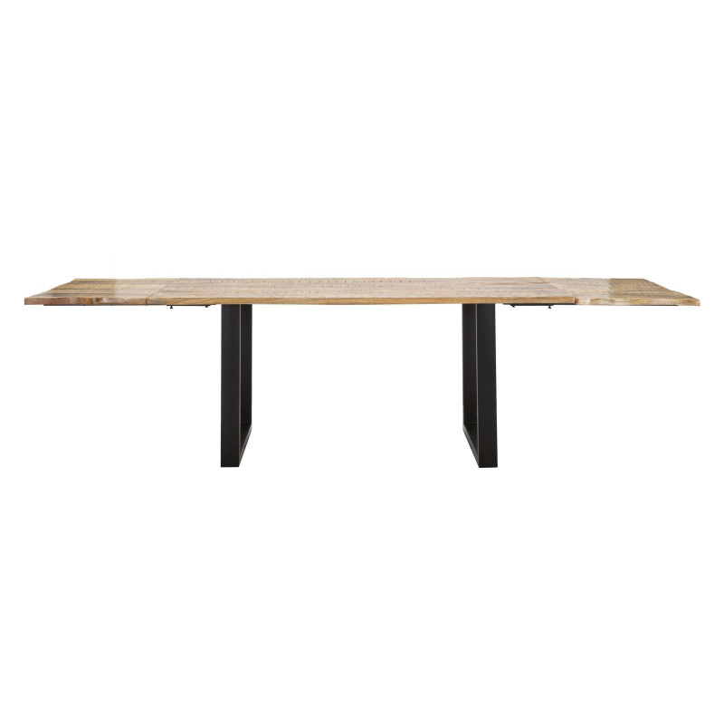 Tavolo Da Pranzo Edge Allungabile cm 180x90x77-lunghezza Totale 280 (legno Di Mango)