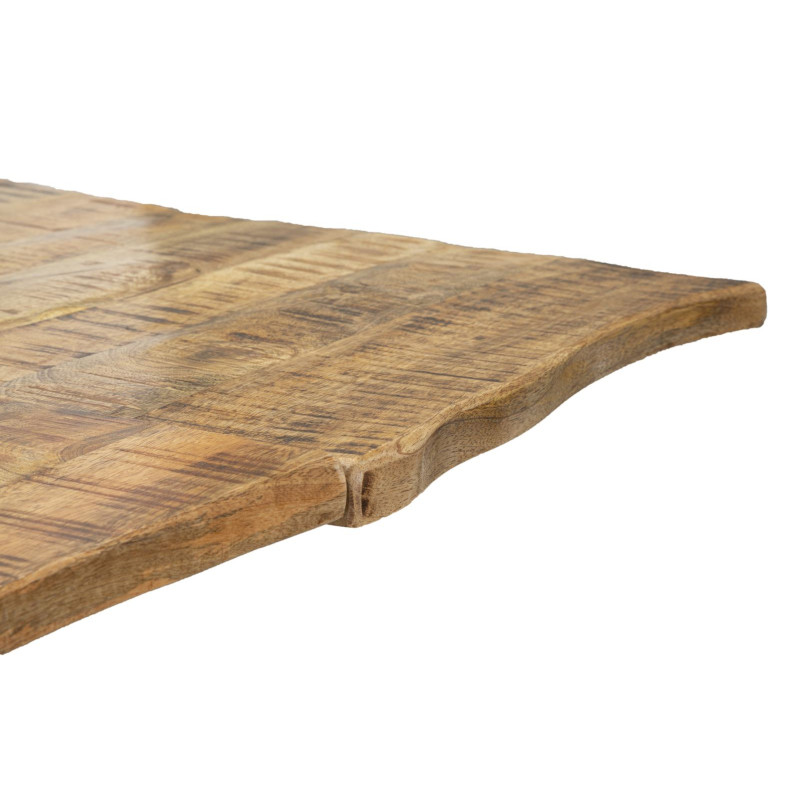 Tavolo Da Pranzo Edge Allungabile cm 180x90x77-lunghezza Totale 280 (legno Di Mango)