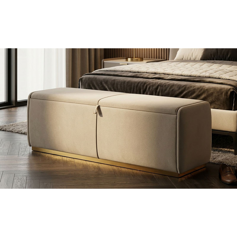 Panca Con Contenitore Bauty cm 130x45x45