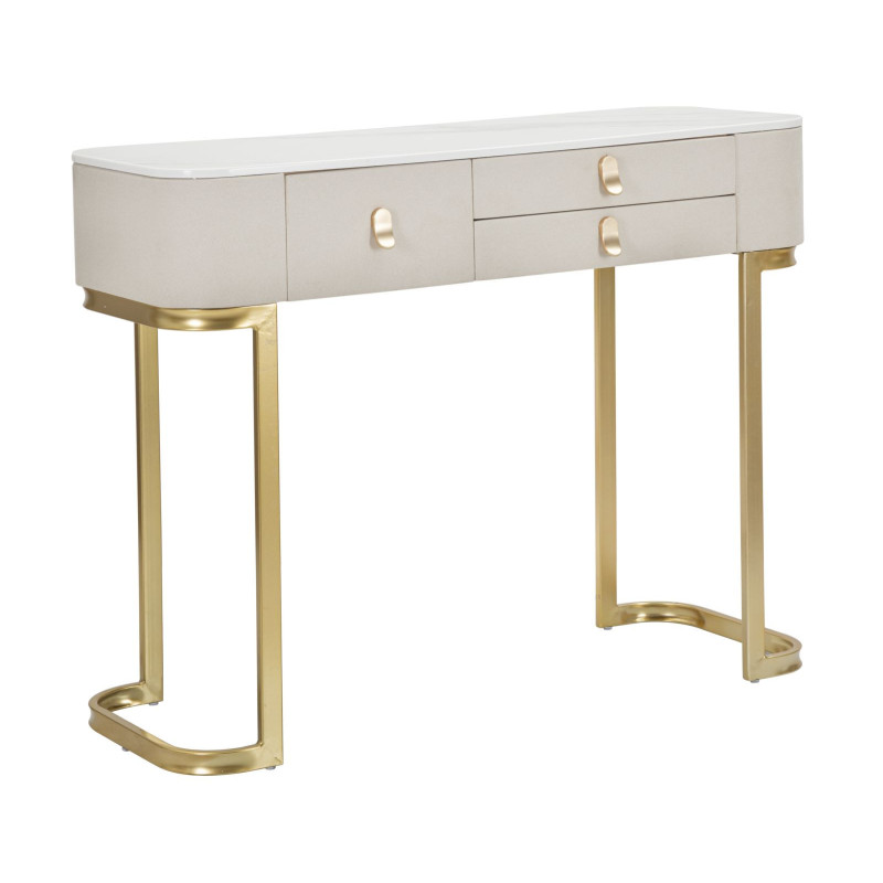 Consolle 3 Cassetti Beauty cm 100x40x80