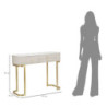 Consolle 3 Cassetti Beauty cm 100x40x80