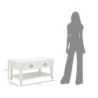 Tavolo Da Caffe' cm 90x60x47