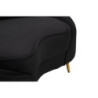 Divanetto 2 Posti Oslo Con Cuscini Nero cm 148x84x68