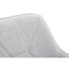 Sgabello Bar Grey Set 2 Pz cm 55x55x109