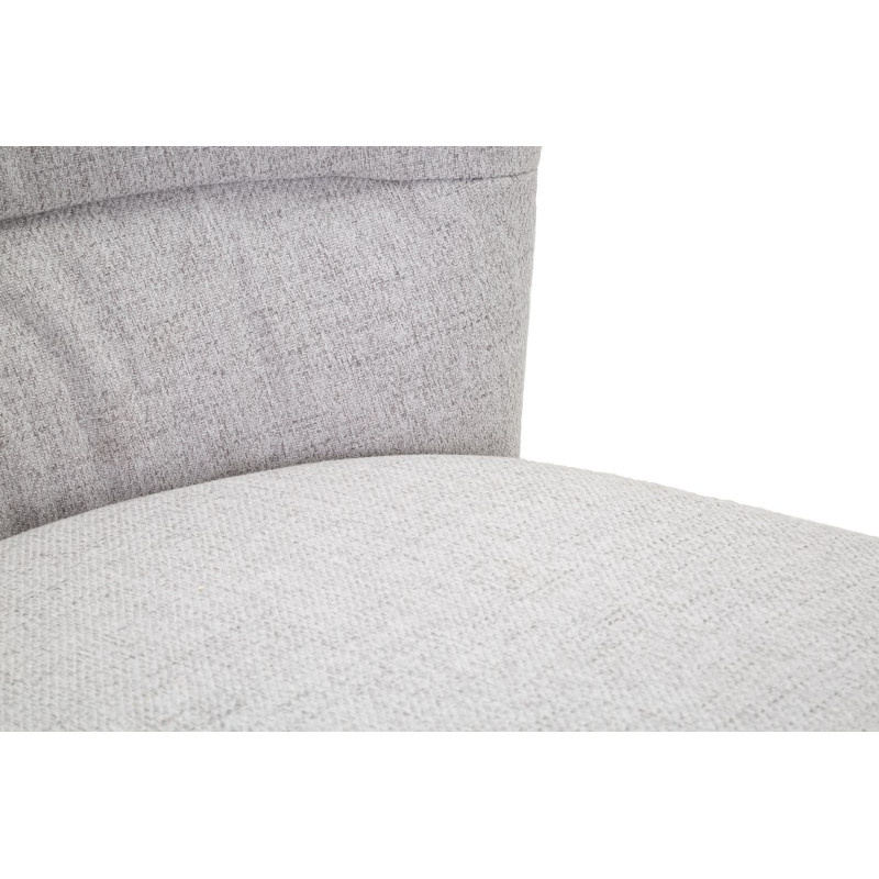 Sedia Losanna Grigia Set 2 Pz cm 58x60,5x85