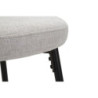 Sgabello Bar Losanna Grigio Set 2 Pz cm 52x59x108