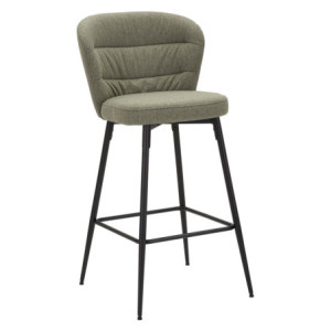 Sgabello Bar Losanna Verde Set 2 Pz cm 52x59x108