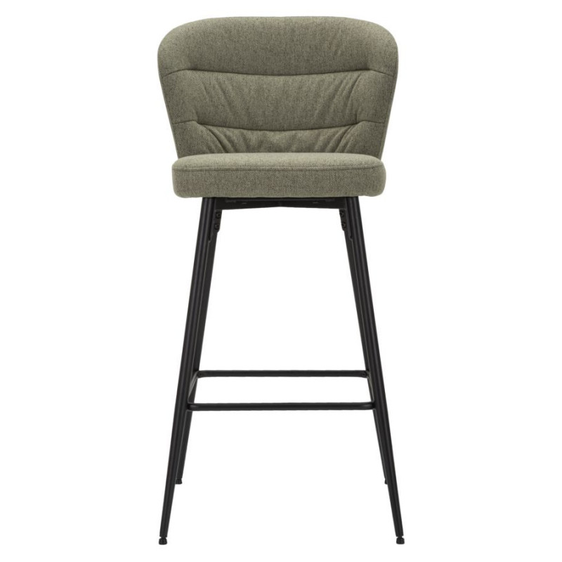 Sgabello Bar Losanna Verde Set 2 Pz cm 52x59x108