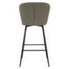 Sgabello Bar Losanna Verde Set 2 Pz cm 52x59x108
