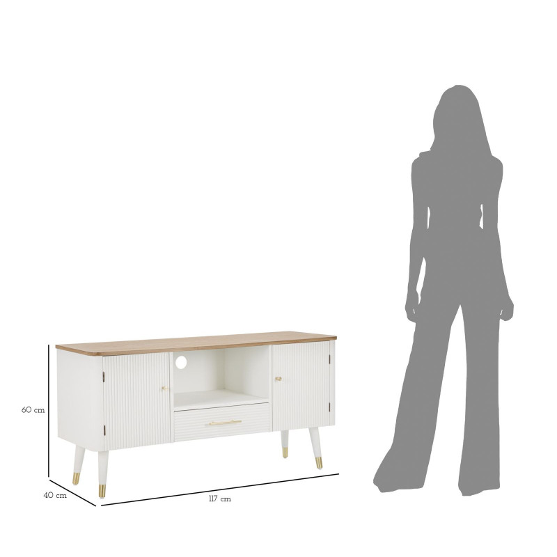 Porta Tv Matera cm 117x40x60