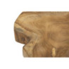 Sgabello Kursi In Teak Riciclato cm ø 35x45 (pezzi Unici - Non Ripiani In Serie)