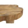 Sgabello Kursi In Teak Riciclato cm ø 35x45 (pezzi Unici - Non Ripiani In Serie)