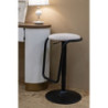 Sgabello Bar Destiny Bianco cm ø 41x61-83