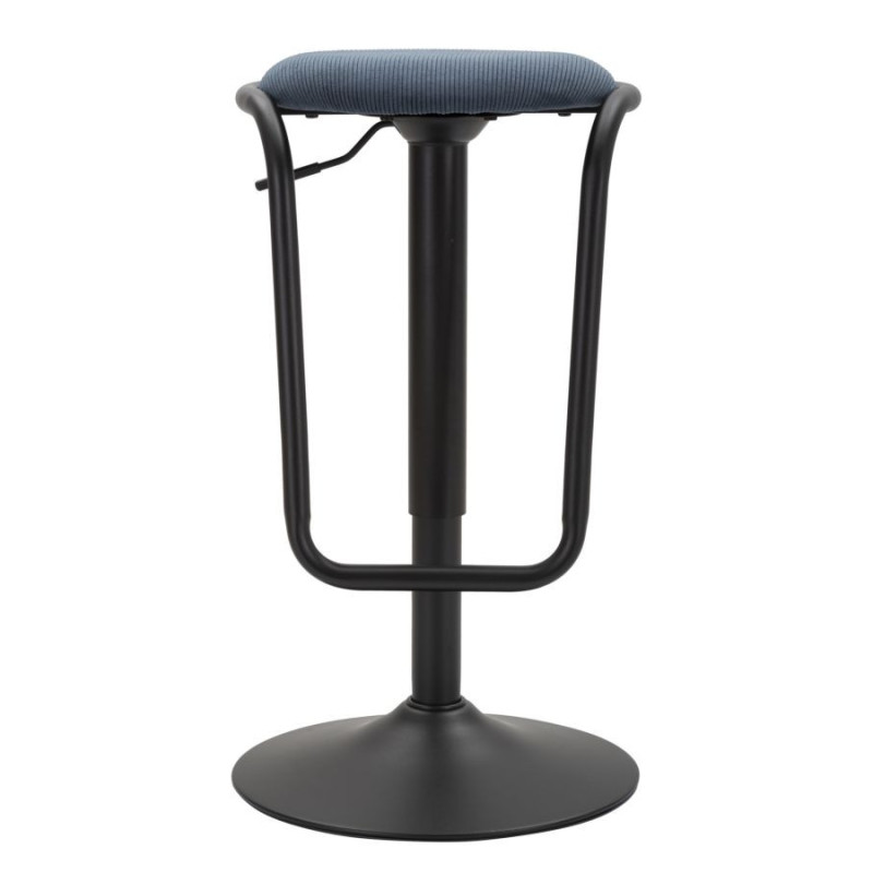 Sgabello Bar Destiny Navy cm ø 41x61-83