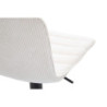 Sgabello Bar High Bianco cm 43x49,5x85,5-107(seduta cm 61-82,5) Set 2pcs