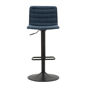 Zoom Sgabello Bar High Navy cm 43x49,5x85,5-107(seduta cm 61-82,5) Set 2pcs