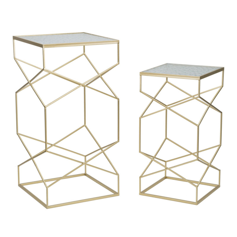 Porta Telefono Glassy Coppia cm 50x50x100-40x40x80