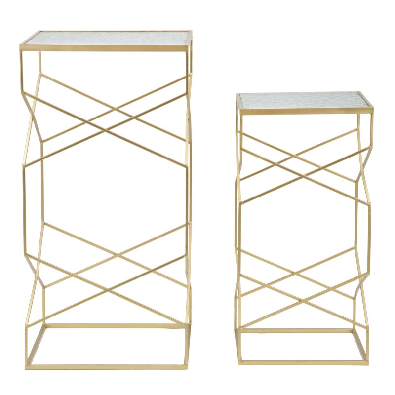 Porta Telefono Glassy Coppia cm 50x50x100-40x40x80