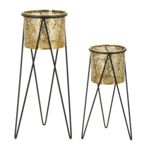 Porta Vasi Drak Coppia cm 21x20x46-18x18x32