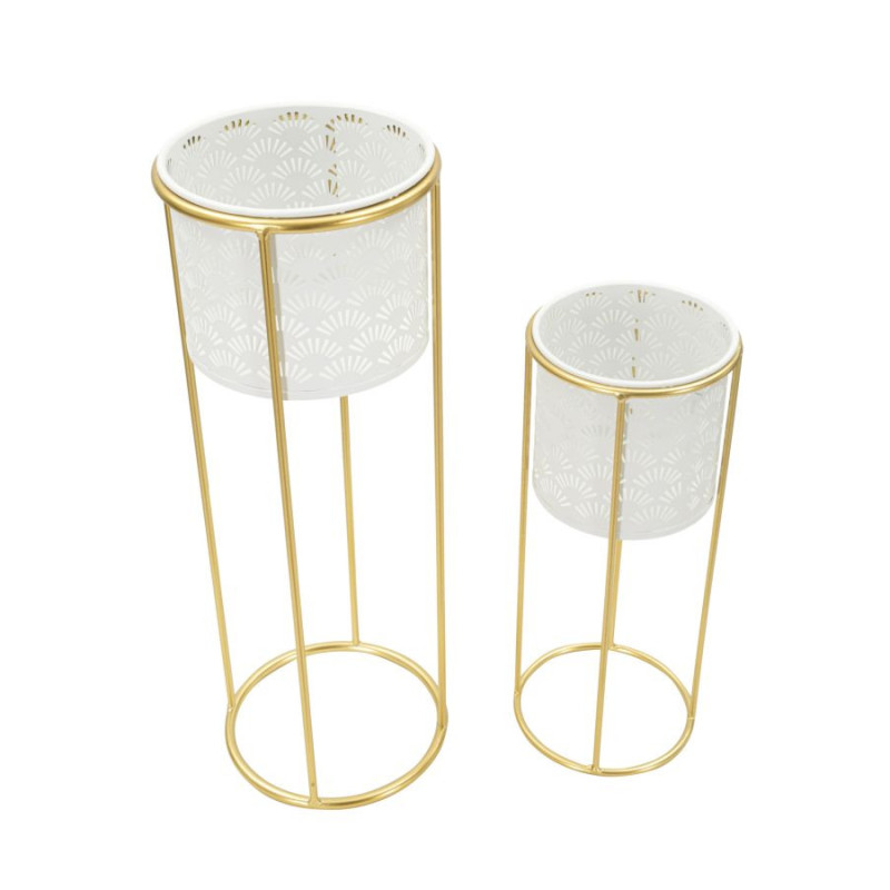 Whity Coppia 17x46 cm | Fioriere e Vasi | Levante Shop