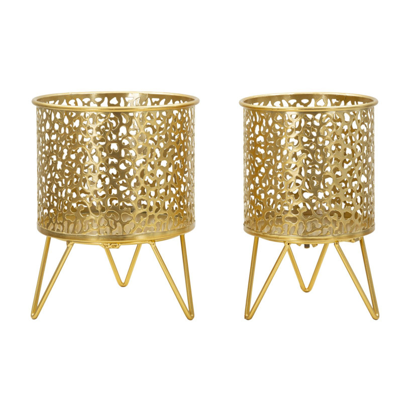 Porta Vasi Piny Coppia cm ø 16x20-13x20