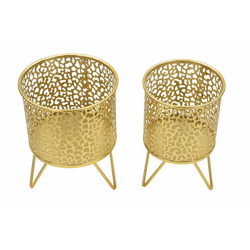 Porta Vasi Piny Coppia cm ø 16x20-13x20