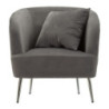 Poltrona Silvery Con Cuscino cm 73x66x78