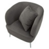 Poltrona Silvery Con Cuscino cm 73x66x78