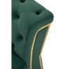 Divano Emy Verde Con Cuscini cm 162x83x76