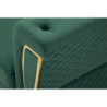 Divano Emy Verde Con Cuscini cm 162x83x76