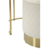 Comodino/toletta Con Puff Sharon cm ø 52x70 - ø 36x39