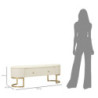 Panca Con Cassetti Sharon cm 120x40x43