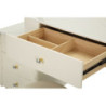 Toeletta Sharon Panna Con Puff cm 120x40x75 (misura Puff ø36x39)