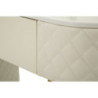 Toeletta Sharon Panna Con Puff cm 120x40x75 (misura Puff ø36x39)