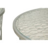 Tavolinetti Noah Silver Set 4 Pz cm ø 70x45-47x54,5-36x50-28x45