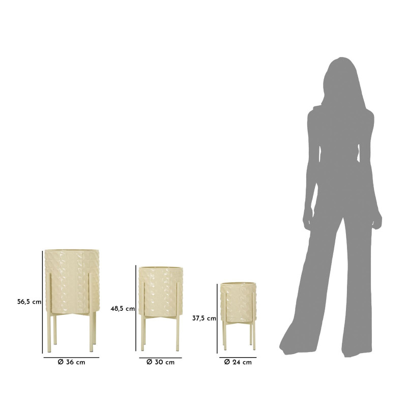 Betsy Tris 36x56.5 cm | Fioriere e Vasi | Levante Shop