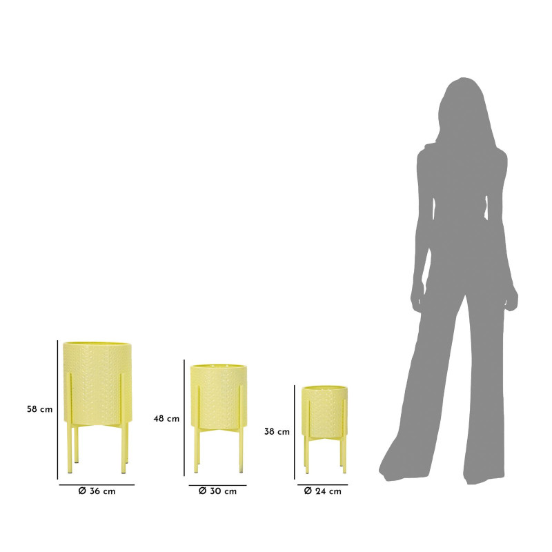 Iris Tris 36x56.5 cm | Fioriere e Vasi | Levante Shop