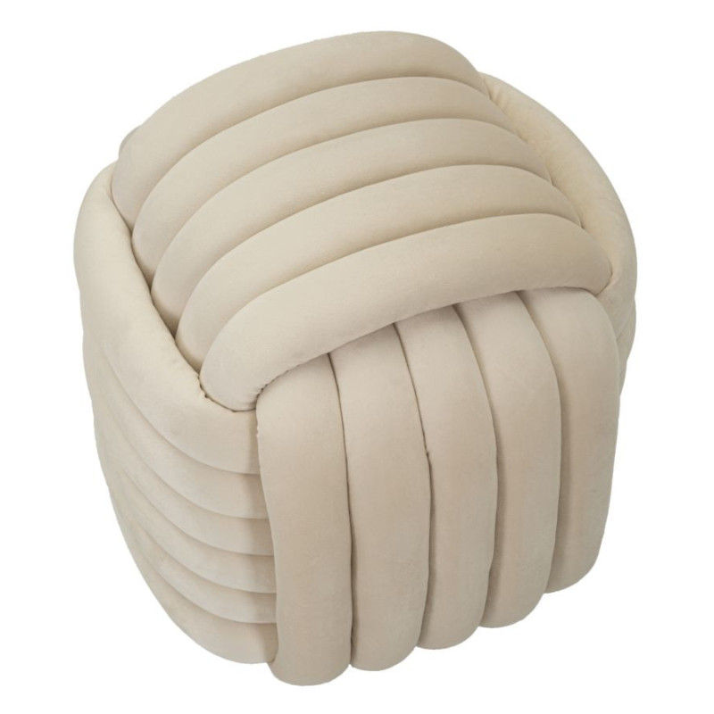Puff Softy Crema cm 45x45x45