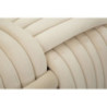 Panca Softy Crema cm 90x45x45