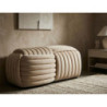 Panca Softy Crema cm 90x45x45