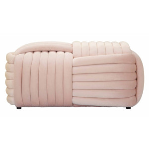 Zoom Panca Softy Rosa cm 90x45x45