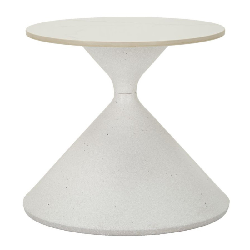 Tavolinetto White cm ø 42x40