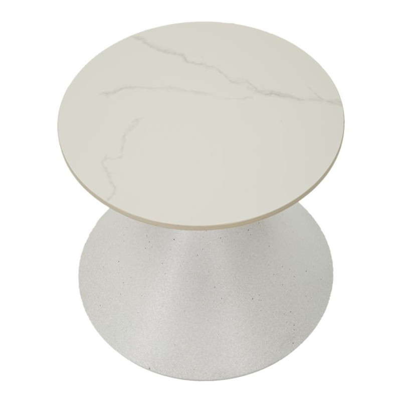 Tavolinetto White cm ø 42x40