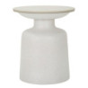 Tavolinetto White Fush cm ø 40x47