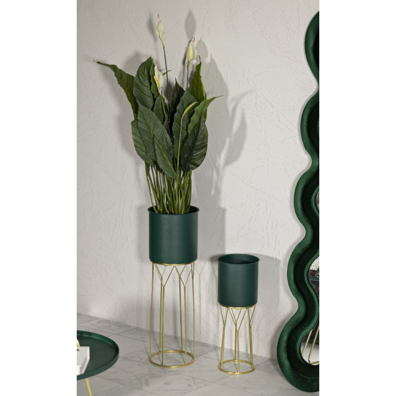 Grent Stand Set 2 Pz 23x70 cm | Fioriere e Vasi | Levante Sh