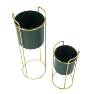Zoom Porta Vasi Grent Slim Set 2 Pz cm ø 24x70-19,5x45