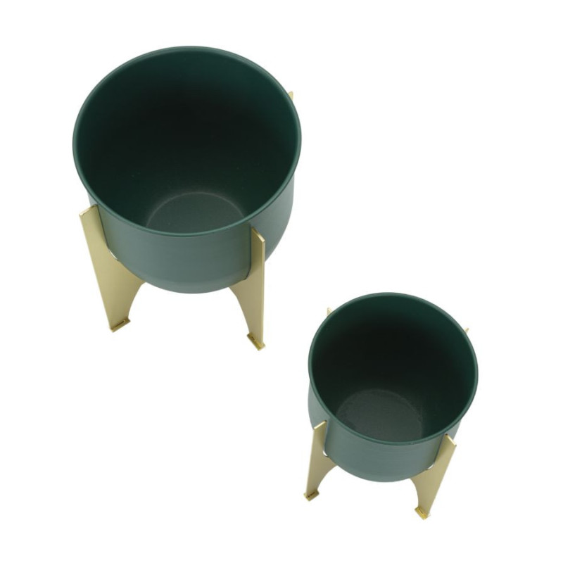 Porta Vasi Grent Shet Set 2 Pz cm ø 24,5x26-19x21