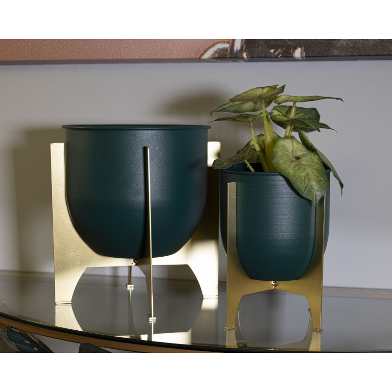 Porta Vasi Grent Shet Set 2 Pz cm ø 24,5x26-19x21